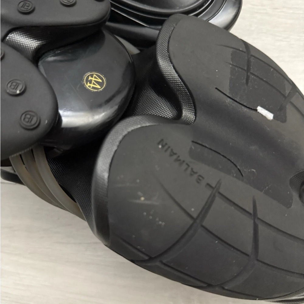 Balmain Black Avant-Garde Sneakers - Picture 10 of 10